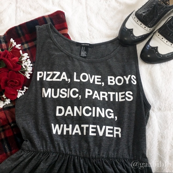 Forever 21 Skater Graphic Dress - Picture 6 of 8